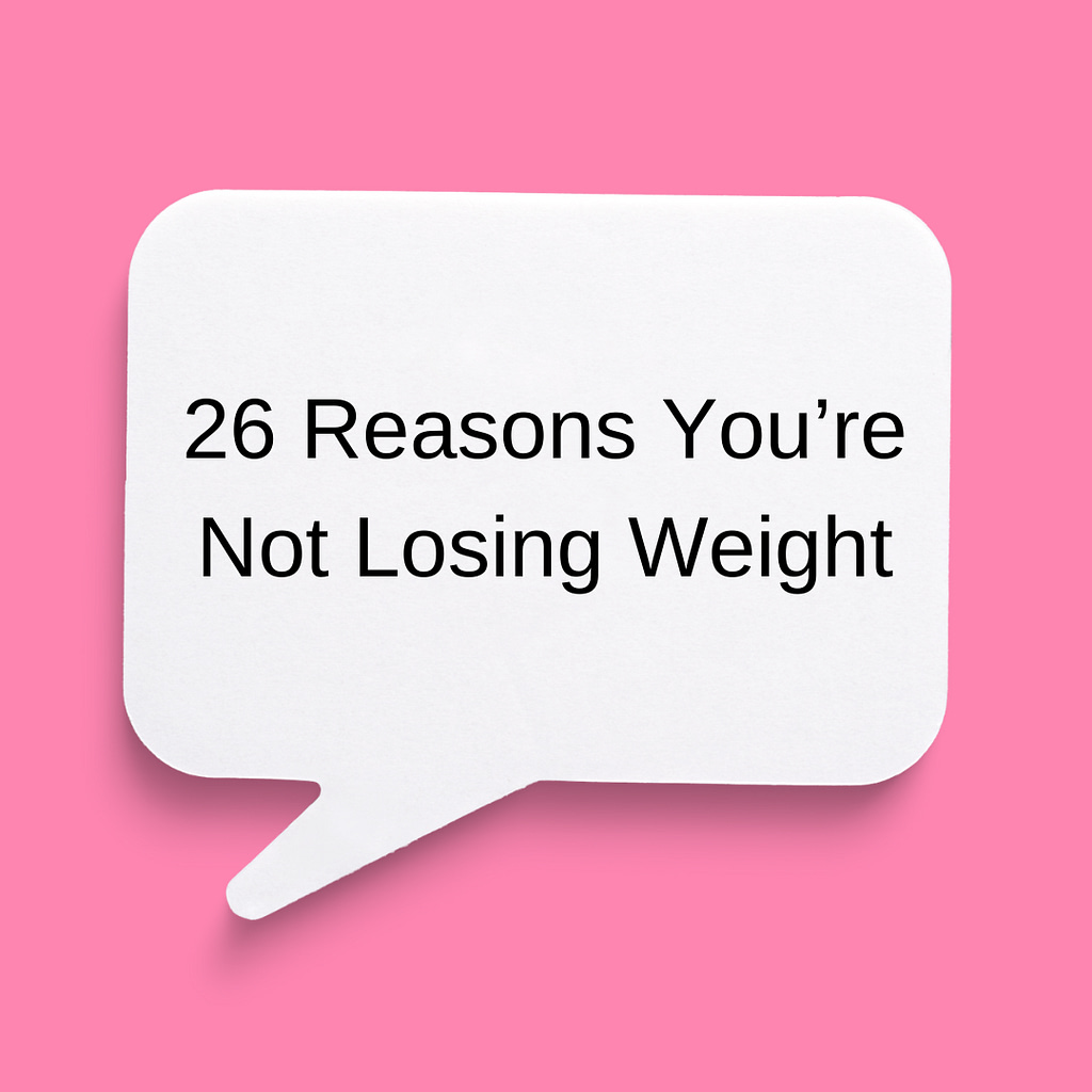 weight loss factors, weight loss, what stops weight loss